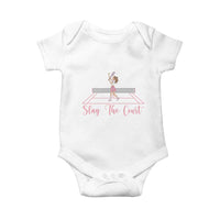 Slay The Court Queen Baby Onesie Funny Tennis Player Gift For Women - Wonder Print Shop