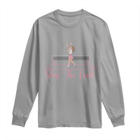 Slay The Court Queen Long Sleeve Shirt Funny Tennis Player Gift For Women - Wonder Print Shop