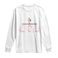 Slay The Court Queen Long Sleeve Shirt Funny Tennis Player Gift For Women - Wonder Print Shop