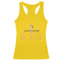 Slay The Court Queen Racerback Tank Top Funny Tennis Player Gift For Women - Wonder Print Shop