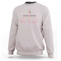 Slay The Court Queen Sweatshirt Funny Tennis Player Gift For Women - Wonder Print Shop