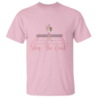 Slay The Court Queen T Shirt Funny Tennis Player Gift For Women - Wonder Print Shop