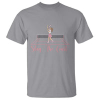 Slay The Court Queen T Shirt Funny Tennis Player Gift For Women - Wonder Print Shop