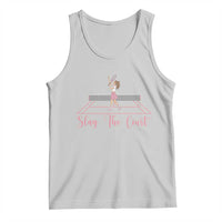 Slay The Court Queen Tank Top Funny Tennis Player Gift For Women - Wonder Print Shop