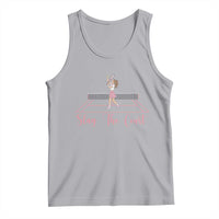 Slay The Court Queen Tank Top Funny Tennis Player Gift For Women - Wonder Print Shop