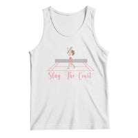 Slay The Court Queen Tank Top Funny Tennis Player Gift For Women - Wonder Print Shop