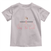 Slay The Court Queen Toddler T Shirt Funny Tennis Player Gift For Women - Wonder Print Shop