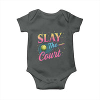 Slay The Court Queen Baby Onesie Witty Tennis Player Gift For Girls - Wonder Print Shop