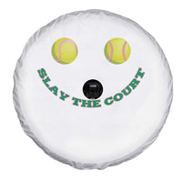 Slay The Court Tennis Girl Spare Tire Cover Funny Tennis Player Gift - Wonder Print Shop