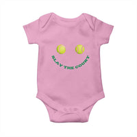 Slay The Court Tennis Girl Baby Onesie Funny Tennis Player Gift - Wonder Print Shop