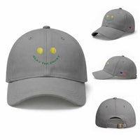 Slay The Court Tennis Girl Baseball Cap Funny Tennis Player Gift
