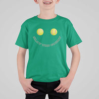 Slay The Court Tennis Girl T Shirt For Kid Funny Tennis Player Gift - Wonder Print Shop