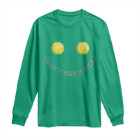 Slay The Court Tennis Girl Long Sleeve Shirt Funny Tennis Player Gift - Wonder Print Shop