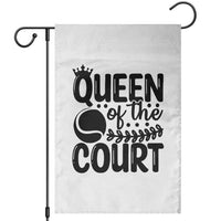 Funny Tennis Lover Gift Garden Flag Queen Of The Court - Wonder Print Shop