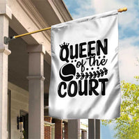 Funny Tennis Lover Gift Garden Flag Queen Of The Court - Wonder Print Shop
