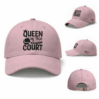 Funny Tennis Lover Gift Baseball Cap Queen Of The Court