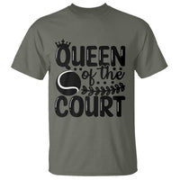 Funny Tennis Lover Gift T Shirt Queen Of The Court - Wonder Print Shop