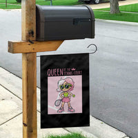 Queen Of The Court Garden Flag Funny Tennis Player Gift For Women - Wonder Print Shop