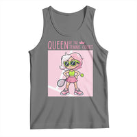 Queen Of The Court Tank Top Funny Tennis Player Gift For Women - Wonder Print Shop
