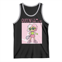 Queen Of The Court Tank Top Funny Tennis Player Gift For Women - Wonder Print Shop