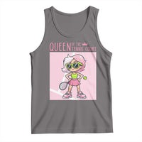 Queen Of The Court Tank Top Funny Tennis Player Gift For Women - Wonder Print Shop