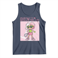 Queen Of The Court Tank Top Funny Tennis Player Gift For Women - Wonder Print Shop