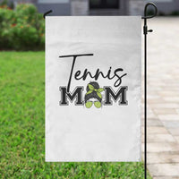 Funny Tennis Player Gift For Tennis Mom Garden Flag - Wonder Print Shop