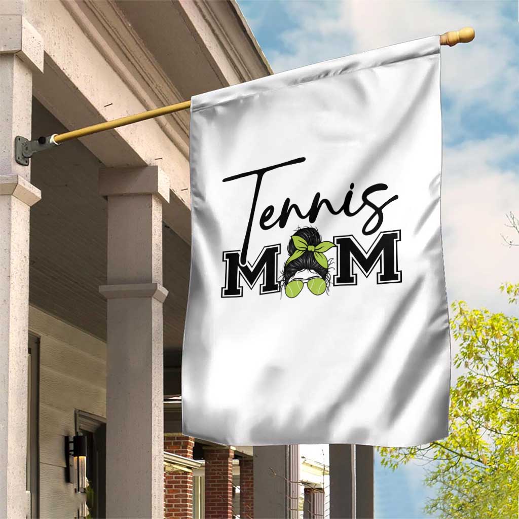 Funny Tennis Player Gift For Tennis Mom Garden Flag - Wonder Print Shop