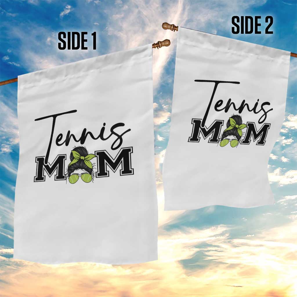 Funny Tennis Player Gift For Tennis Mom Garden Flag - Wonder Print Shop