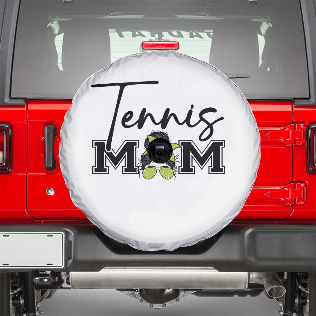 Funny Tennis Player Gift For Tennis Mom Spare Tire Cover - Wonder Print Shop