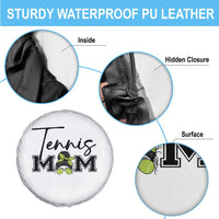 Funny Tennis Player Gift For Tennis Mom Spare Tire Cover - Wonder Print Shop