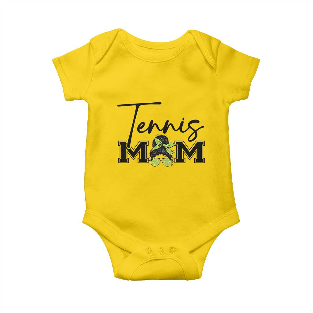 Funny Tennis Player Gift For Tennis Mom Baby Onesie - Wonder Print Shop