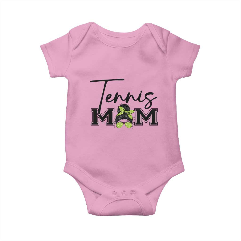 Funny Tennis Player Gift For Tennis Mom Baby Onesie - Wonder Print Shop