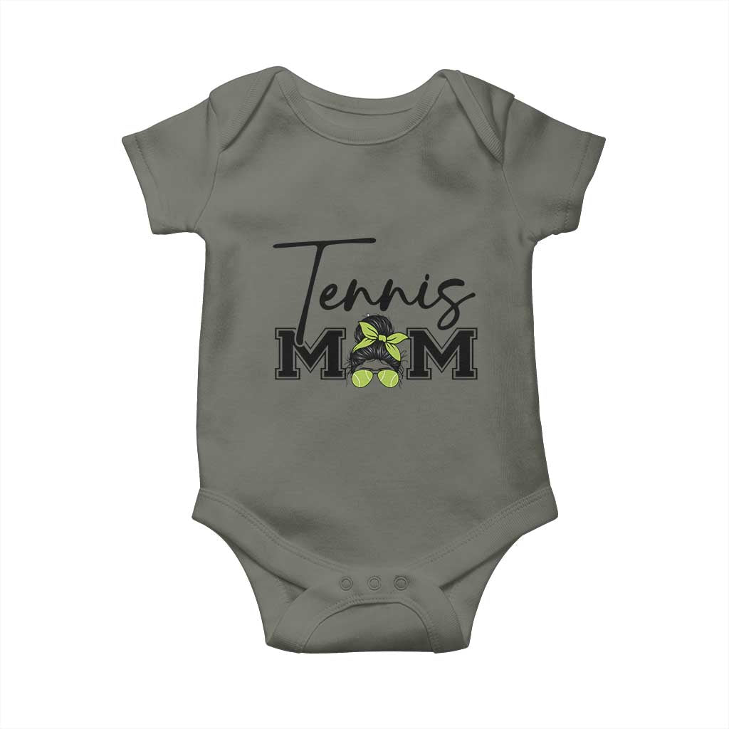 Funny Tennis Player Gift For Tennis Mom Baby Onesie - Wonder Print Shop