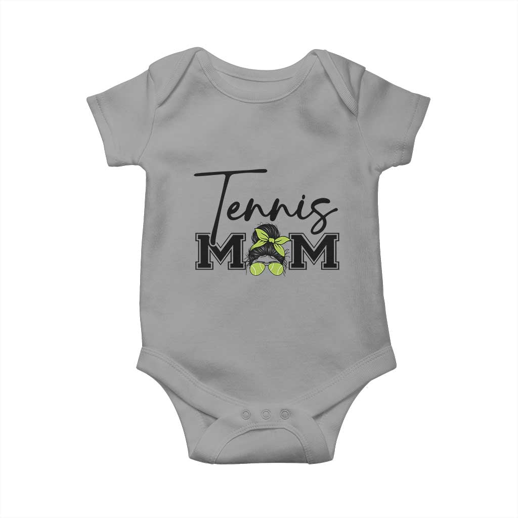 Funny Tennis Player Gift For Tennis Mom Baby Onesie - Wonder Print Shop