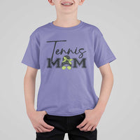 Funny Tennis Player Gift For Tennis Mom T Shirt For Kid - Wonder Print Shop