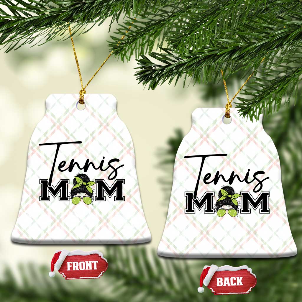 Funny Tennis Player Gift For Tennis Mom Ceramic Ornament - Wonder Print Shop