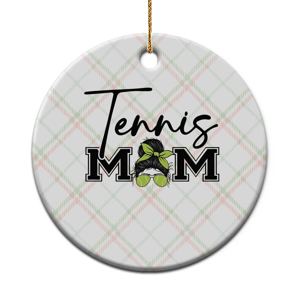 Funny Tennis Player Gift For Tennis Mom Ceramic Ornament - Wonder Print Shop