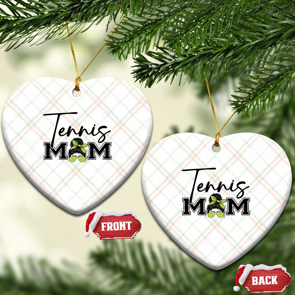 Funny Tennis Player Gift For Tennis Mom Ceramic Ornament - Wonder Print Shop