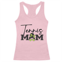 Funny Tennis Player Gift For Tennis Mom Racerback Tank Top - Wonder Print Shop