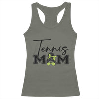 Funny Tennis Player Gift For Tennis Mom Racerback Tank Top - Wonder Print Shop