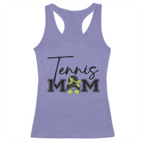 Funny Tennis Player Gift For Tennis Mom Racerback Tank Top - Wonder Print Shop
