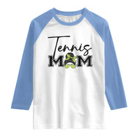 Funny Tennis Player Gift For Tennis Mom Raglan Shirt - Wonder Print Shop