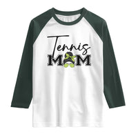 Funny Tennis Player Gift For Tennis Mom Raglan Shirt - Wonder Print Shop