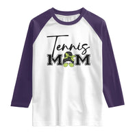 Funny Tennis Player Gift For Tennis Mom Raglan Shirt - Wonder Print Shop