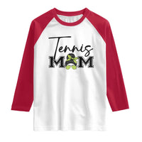 Funny Tennis Player Gift For Tennis Mom Raglan Shirt - Wonder Print Shop