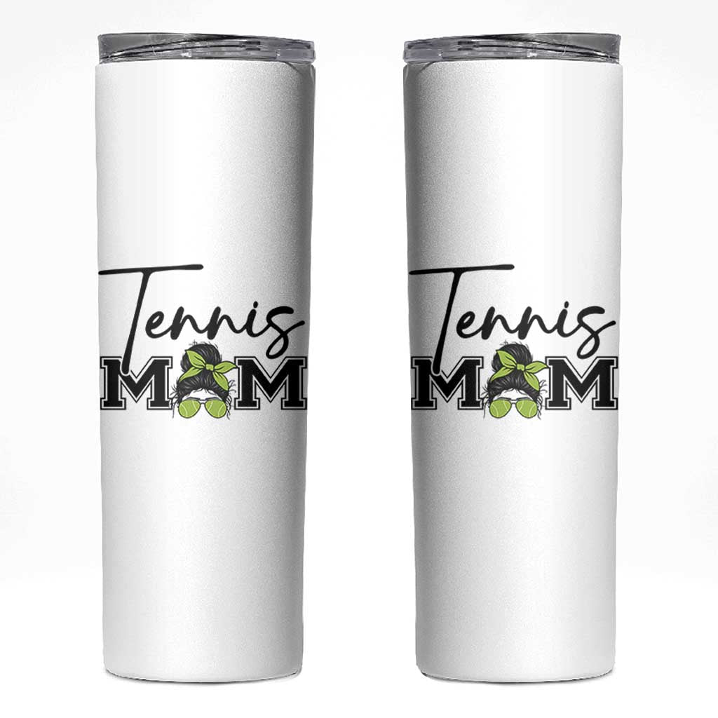 Funny Tennis Player Gift For Tennis Mom Skinny Tumbler - Wonder Print Shop
