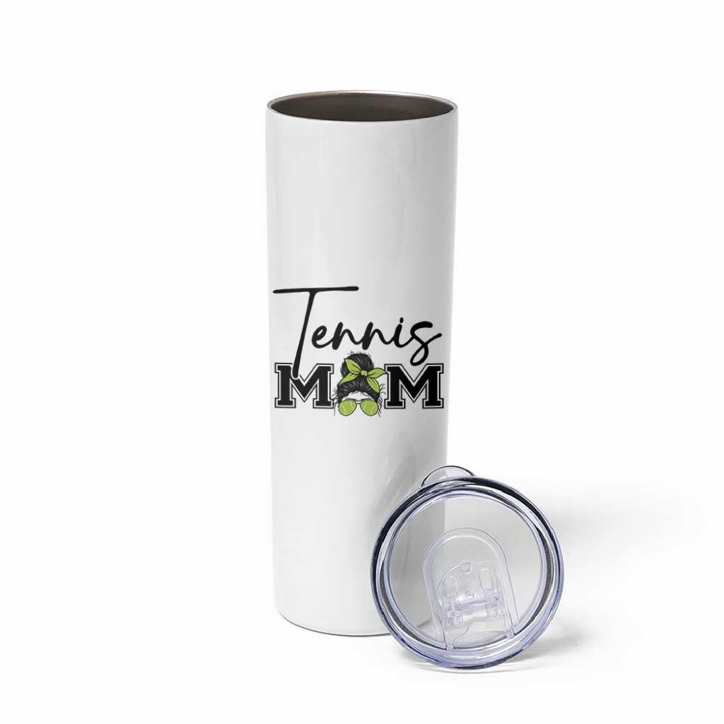 Funny Tennis Player Gift For Tennis Mom Skinny Tumbler - Wonder Print Shop