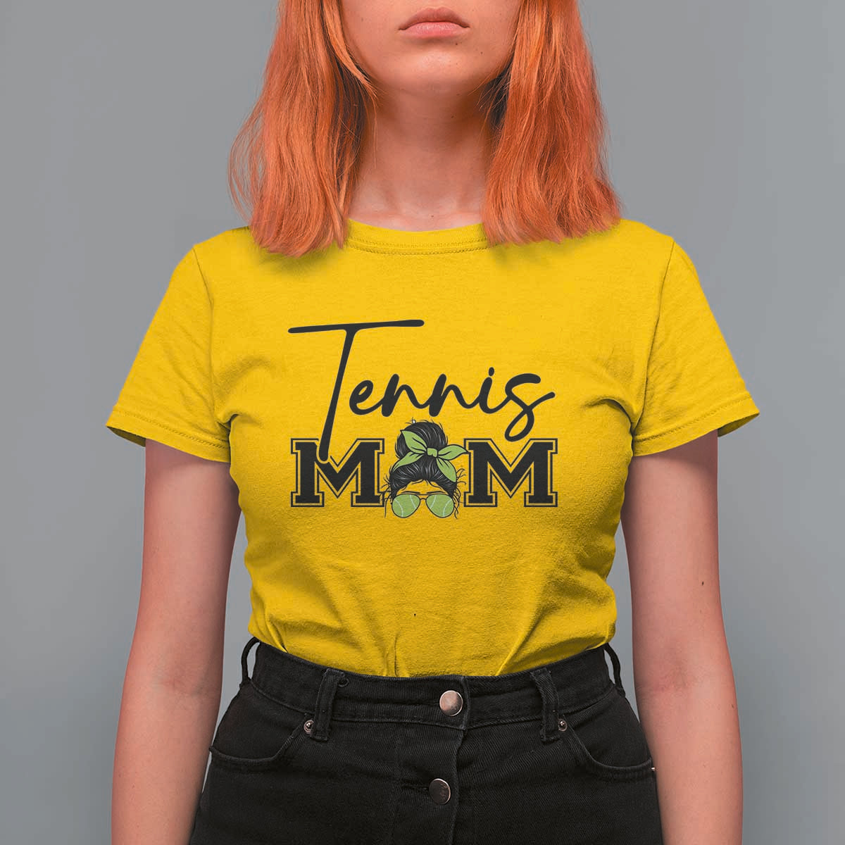 Funny Tennis Player Gift For Tennis Mom T Shirt For Women - Wonder Print Shop