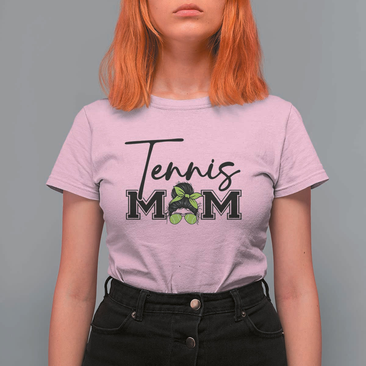Funny Tennis Player Gift For Tennis Mom T Shirt For Women - Wonder Print Shop